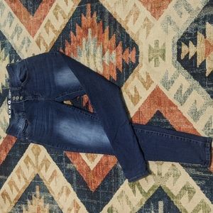 High waist stretchy jeans